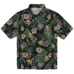 Minnesota Vikings Hawaiian Shirt – Hibiscus Leaves Pattern