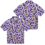 Minnesota Vikings Hawaiian Shirt – Hibiscus Motif
