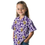 Minnesota Vikings Hawaiian Shirt – Hibiscus Motif