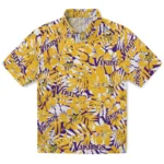 Minnesota Vikings Hawaiian Shirt – Hibiscus Overlay