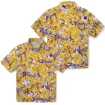 Minnesota Vikings Hawaiian Shirt – Hibiscus Overlay