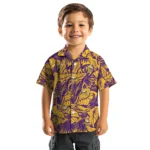 Minnesota Vikings Hawaiian Shirt – Monstera Layer