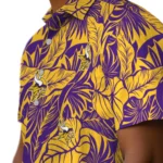 Minnesota Vikings Hawaiian Shirt – Monstera Layer