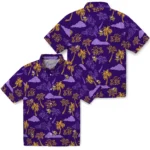 Minnesota Vikings Hawaiian Shirt – Palm And Clouds