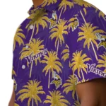 Minnesota Vikings Hawaiian Shirt – Palm Tree Motif