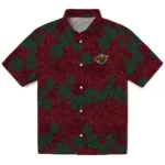Minnesota Wild Hawaiian Shirt – 50th State Flower