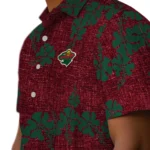 Minnesota Wild Hawaiian Shirt – 50th State Flower