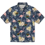 Minnesota Wild Hawaiian Shirt – Flamingo Hibiscus