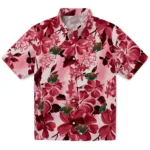 Minnesota Wild Hawaiian Shirt – Hibiscus Arrangement