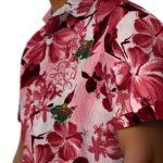Minnesota Wild Hawaiian Shirt – Hibiscus Arrangement