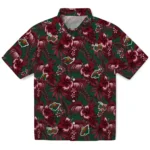 Minnesota Wild Hawaiian Shirt – Hibiscus Exotic