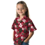 Minnesota Wild Hawaiian Shirt – Hibiscus Flower Design