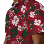 Minnesota Wild Hawaiian Shirt – Hibiscus Flower Design