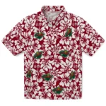 Minnesota Wild Hawaiian Shirt – Hibiscus Motif