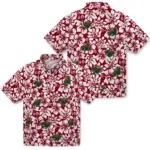 Minnesota Wild Hawaiian Shirt – Hibiscus Motif