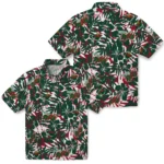 Minnesota Wild Hawaiian Shirt – Hibiscus Overlay
