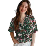 Minnesota Wild Hawaiian Shirt – Hibiscus Overlay