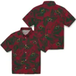 Minnesota Wild Hawaiian Shirt – Monstera Layer