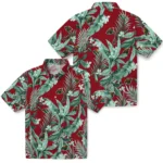 Minnesota Wild Hawaiian Shirt – Palm Leaves