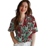 Minnesota Wild Hawaiian Shirt – Palm Leaves