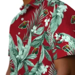 Minnesota Wild Hawaiian Shirt – Palm Leaves
