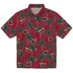 Minnesota Wild Hawaiian Shirt – Palm Tree Motif