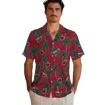 Minnesota Wild Hawaiian Shirt – Palm Tree Motif