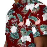 Mississippi State Bulldogs Hawaiian Shirt – Flamingo and Hibiscus