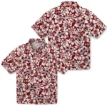 Mississippi State Bulldogs Hawaiian Shirt – Hibiscus Motif