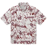 Mississippi State Bulldogs Hawaiian Shirt – Hibiscus Overlay