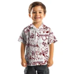 Mississippi State Bulldogs Hawaiian Shirt – Hibiscus Overlay