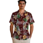 Mississippi State Bulldogs Hawaiian Shirt – Hibiscus Tiki Jungle
