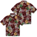 Mississippi State Bulldogs Hawaiian Shirt – Hibiscus Tiki Jungle