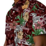 Mississippi State Bulldogs Hawaiian Shirt – Hibiscus Tiki Jungle