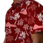 Mississippi State Bulldogs Hawaiian Shirt – Palm And Clouds