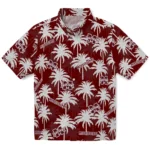 Mississippi State Bulldogs Hawaiian Shirt – Palm Tree Motif