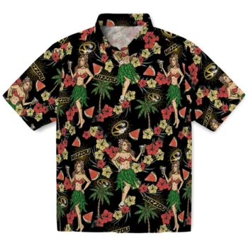 missouri tigers hawaiian girls design black hawaiian shirts best selling