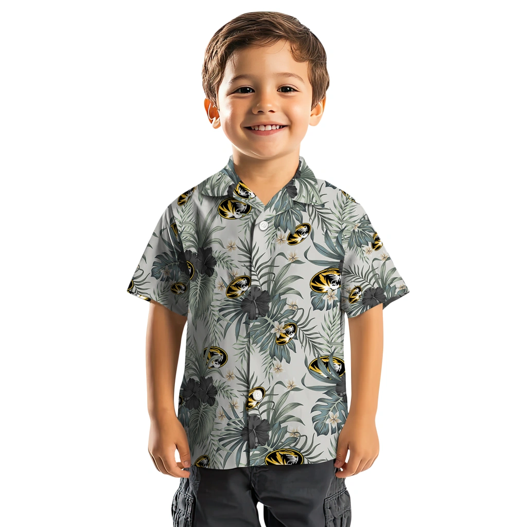 Missouri Tigers Hawaiian Shirt - Hibiscus Designs missouri tigers hibiscus designs beige hawaiian shirts top rated