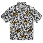 Missouri Tigers Hawaiian Shirt – Hibiscus Motif