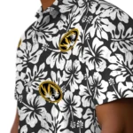 Missouri Tigers Hawaiian Shirt – Hibiscus Motif
