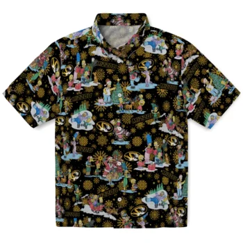 missouri tigers simpsons christmas black hawaiian shirts best selling