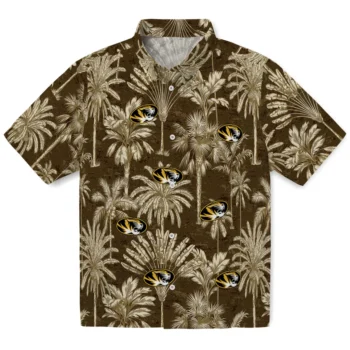 missouri tigers palm shadows black hawaiian shirts best selling