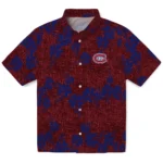Montreal Canadiens Hawaiian Shirt – 50th State Flower