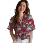 Montreal Canadiens Hawaiian Shirt – Flamingo and Hibiscus