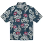 Montreal Canadiens Hawaiian Shirt – Hibiscus Flowers