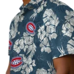 Montreal Canadiens Hawaiian Shirt – Hibiscus Flowers