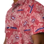 Montreal Canadiens Hawaiian Shirt – Hibiscus Oasis