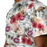 Montreal Canadiens Hawaiian Shirt – Hibiscus Seaside