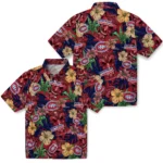 Montreal Canadiens Hawaiian Shirt – Hibiscus Tiki Jungle
