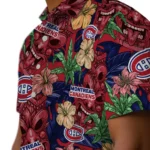 Montreal Canadiens Hawaiian Shirt – Hibiscus Tiki Jungle